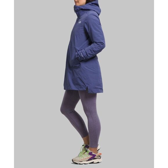 The North Face Thermoball Eco Jacket Women's XS Blue Triclimate Parka APP2654 - Picture 6 of 8
